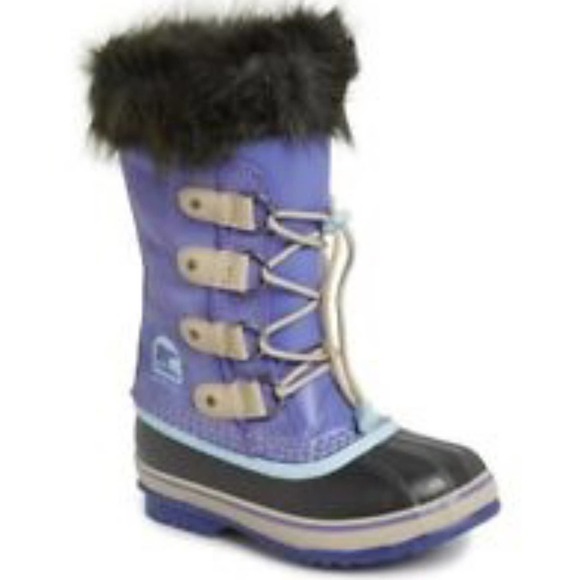 Sorel Purple Joan of Arctic Boots w/Faux Fur Trim - Picture 12 of 12